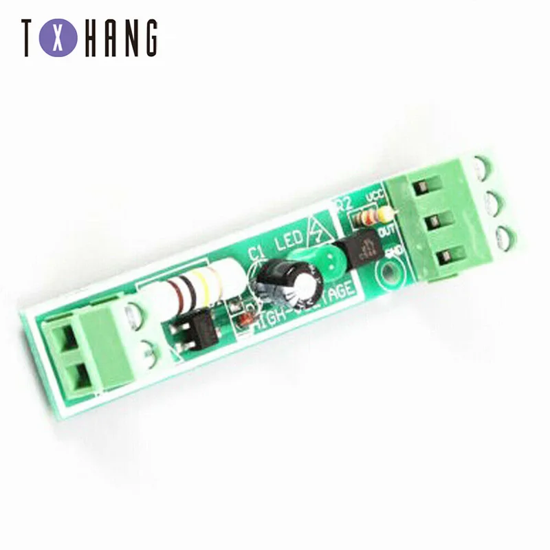 1-Bit AC 220V Optocoupler изоляционный модуль обнаружения напряжения Адаптивная плата для