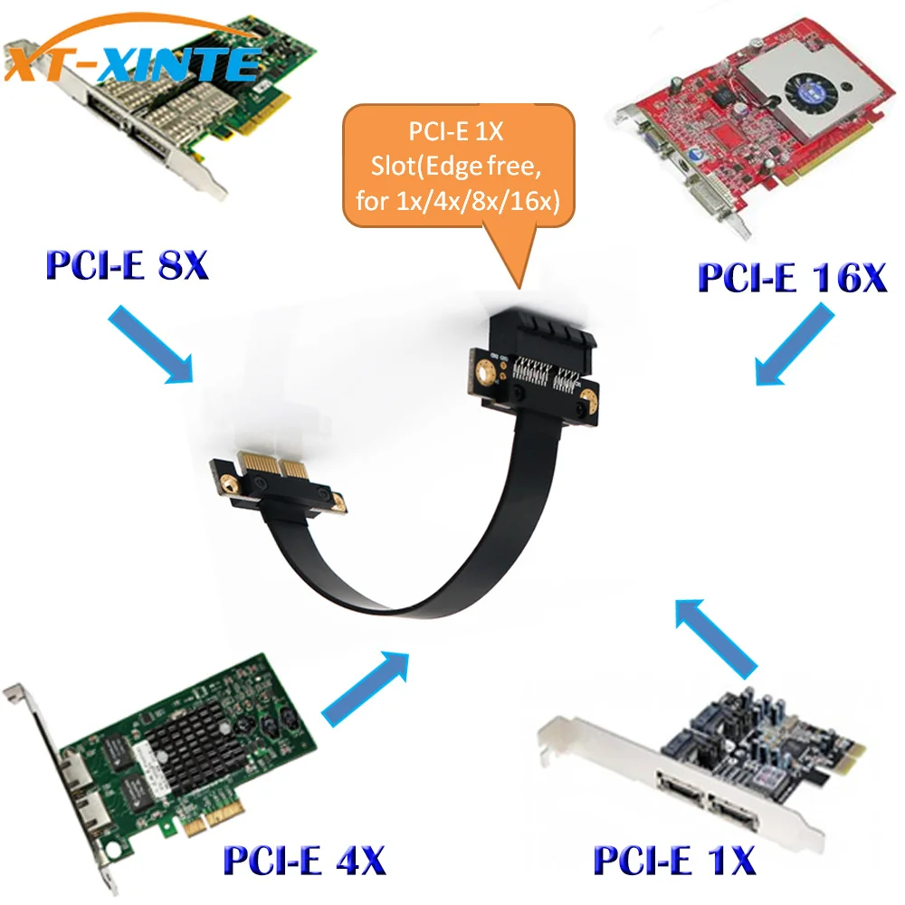 Адаптер для майнинга на 36 контактов PCI Express 1X 4X 8X 16X|Компьютерные кабели и разъемы| |