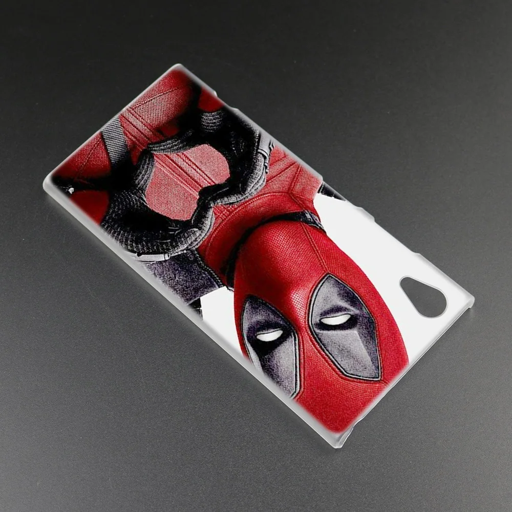 Модный чехол MLLSE Marvel Hero Deadpool для sony Xperia X XA XA1 XA2 Plus XA3 XZ XZ1 XZ2 XZ3 XZ4 Compact L1 L2 L3