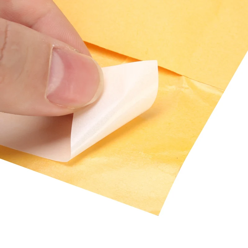 

Kicute 50pcs/lot Kraft Bubble Mailers Padded Envelopes Shipping Bags Self Seal High Quality Business School Office Supplies