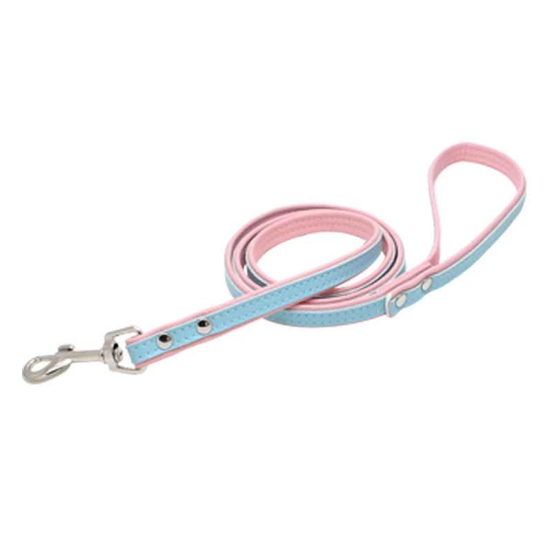 Поводок из натуральной кожи для маленьких собак товары кошек аксессуары