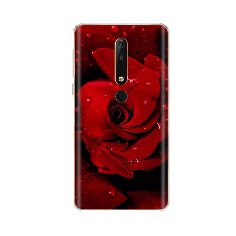 NO.70 Силиконовый чехол для nokia 6 6,1 8 для nokia 6 чехол для nokia 6. 1 plus Мягкий ТПУ чехол для задней панели телефона чехол бампер узор - Цвет: NO.70
