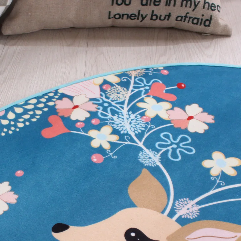 Unicorn Toy Trojan Area Rugs And Carpets for Kids Baby Home Living Room Round Large Bedroom Bathroom Yoga Toilet Door Bath Mats | Дом и сад