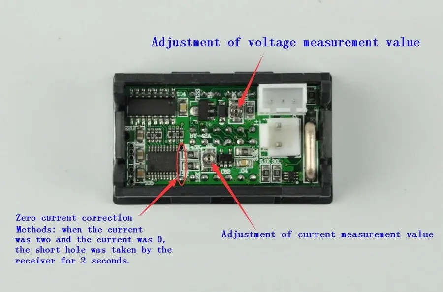 Вольтметр амперметр постоянного тока 4 бит постоянный ток 500 в 10 А встроенный