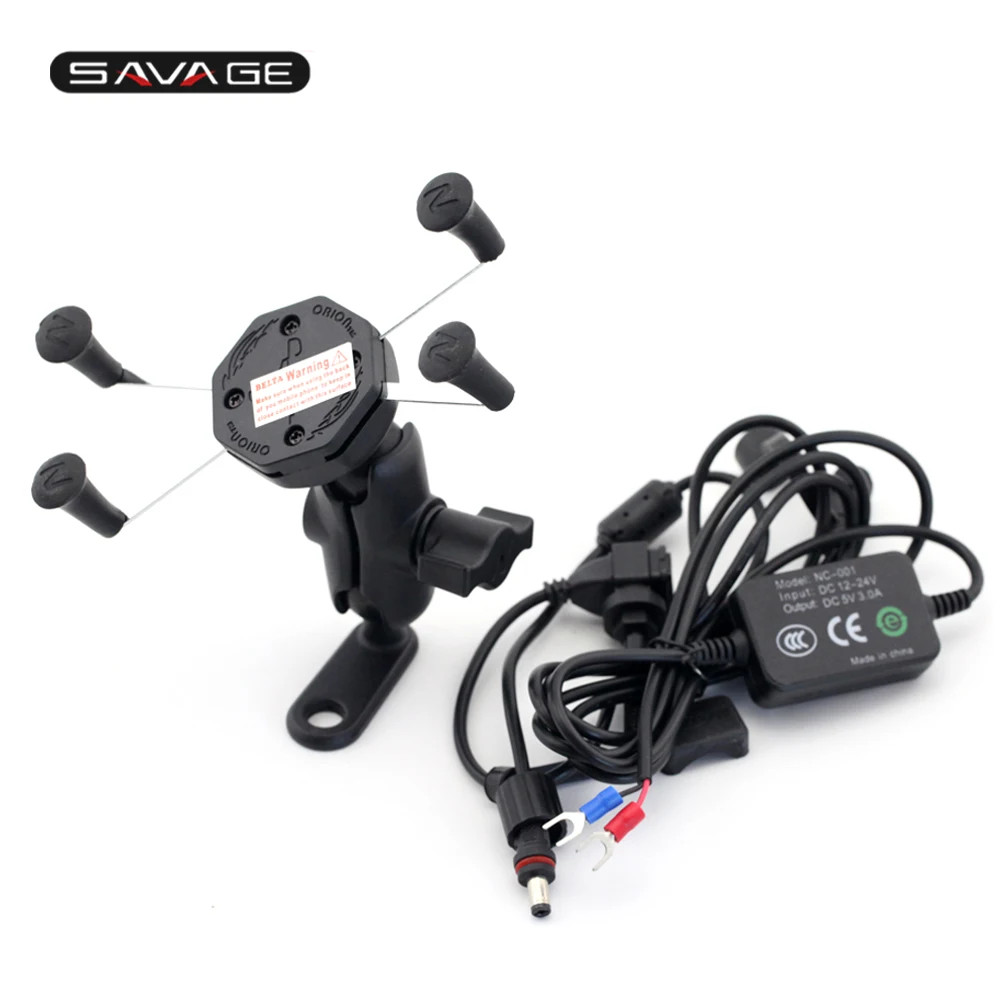 Phone Holder For YAMAHA YZF-R3 YZF-R25 MT-125 MT-25 MT-03 Navigation Frame Bracket With USB Charge Port Motorcycle Accessories | Автомобили