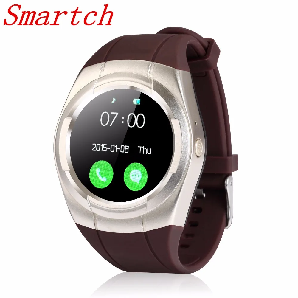 Smartch T60 Смарт часы мобильный телефон вставить карту Водонепроницаемый с