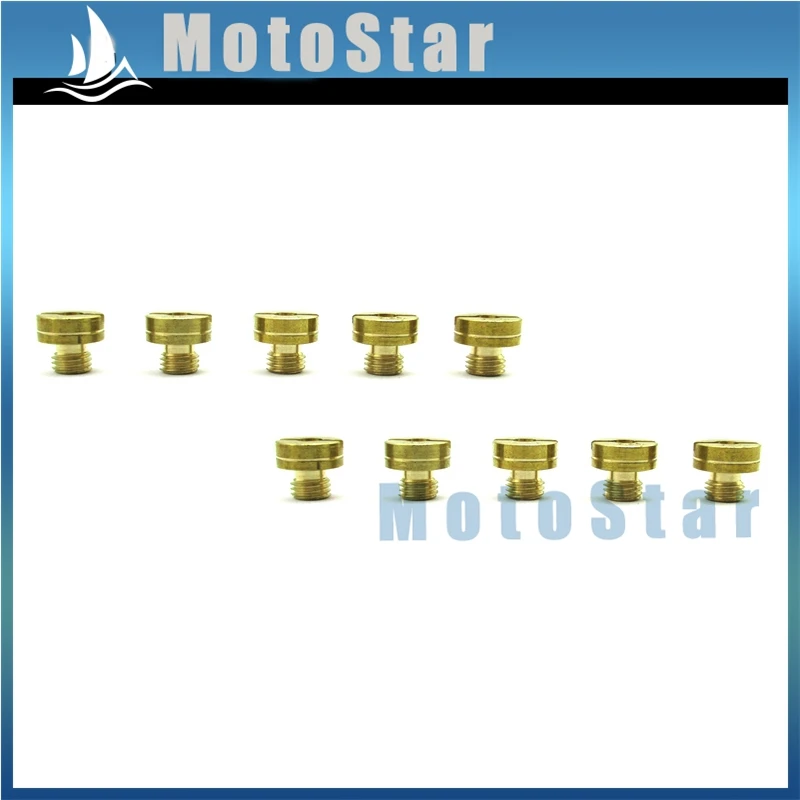 #88 90 95 98 100 105 110 115 120 125 большие круглые главные струи для Mikuni N100/604 карбюратор VM22 VM24