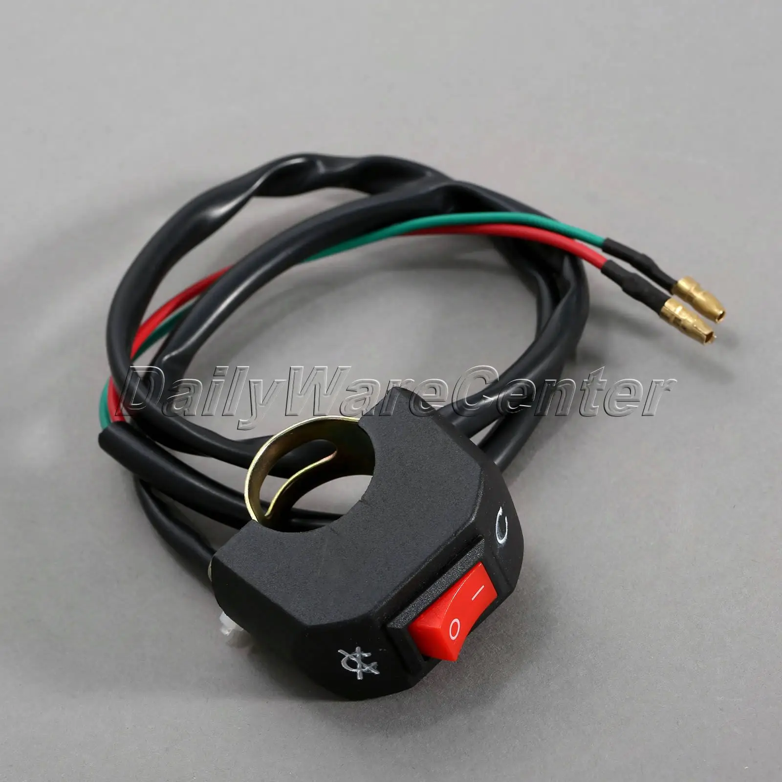 Переключатель на руль мотоцикла 7/8 дюйма кнопка включения/выключения для скутера