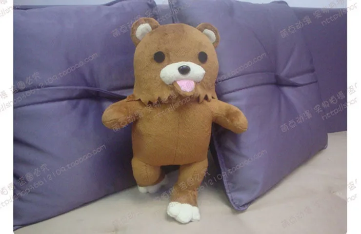 Pedobear Косплей коричневый талисман игрушка аниме мягкая и плюшевая мультяшная