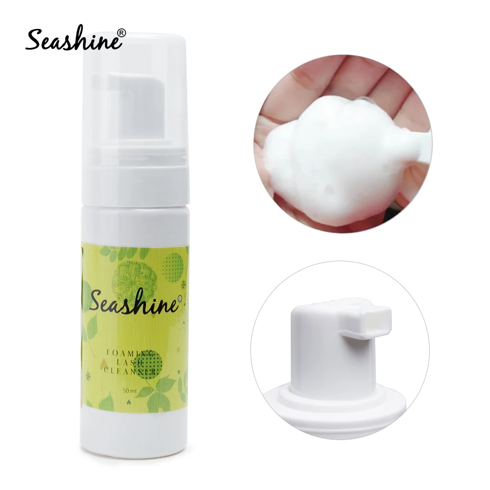 

50ml Individual Eyelash Extension Cleanser Shampoo Eyelashes Detergent Makeup Tools Eye Lashes Foam Cleaner