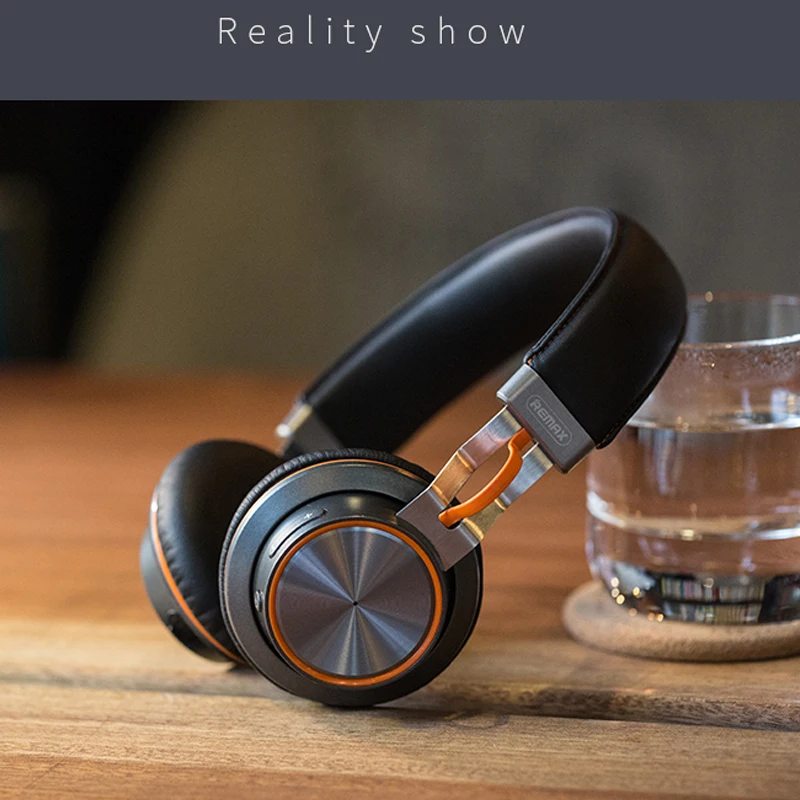 wireless Bluetooth headphone stereo Remax 195HB headset 4.1 music over the earphone with mic for xiaomi | Электроника