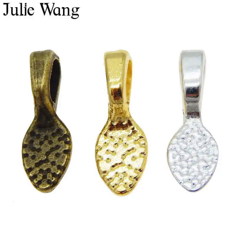 Julie Wang 60 шт. сплав небольшой клей под залог клипсы для тегов смешанные античная