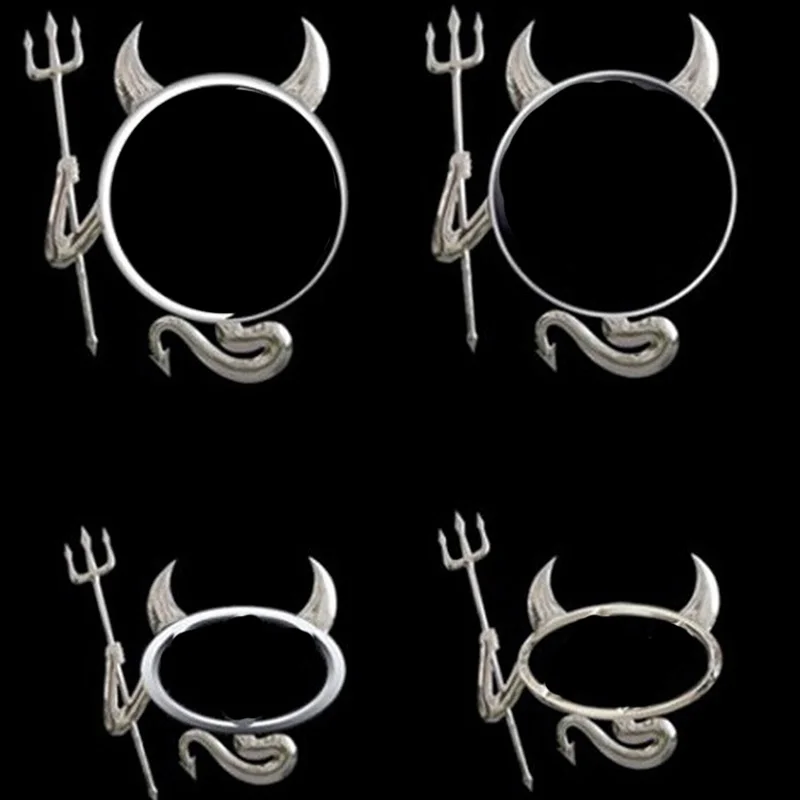 Забавные 3D наклейки для автомобиля ангел демон Маленький Дьявол автомобильный