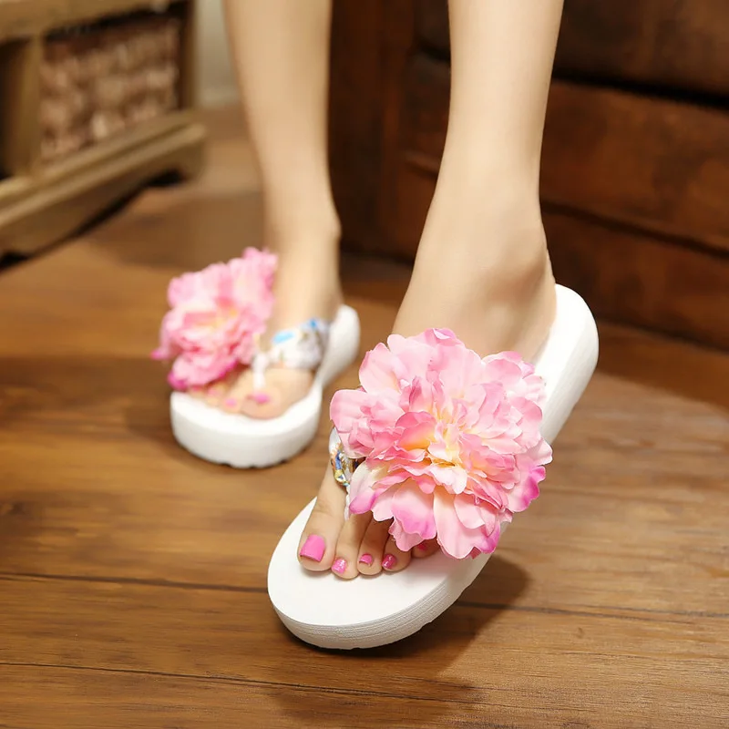 Домашние тапочки Женские шлепанцы на плоской подошве Сандалии Летние Пляжные