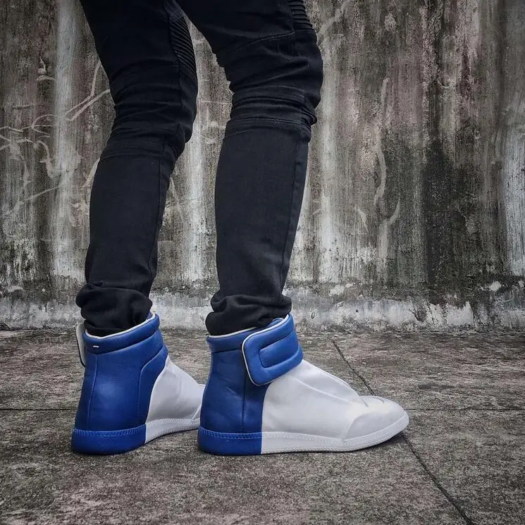 Осенняя мужская повседневная обувь на плоской подошве новинка дизайнерская