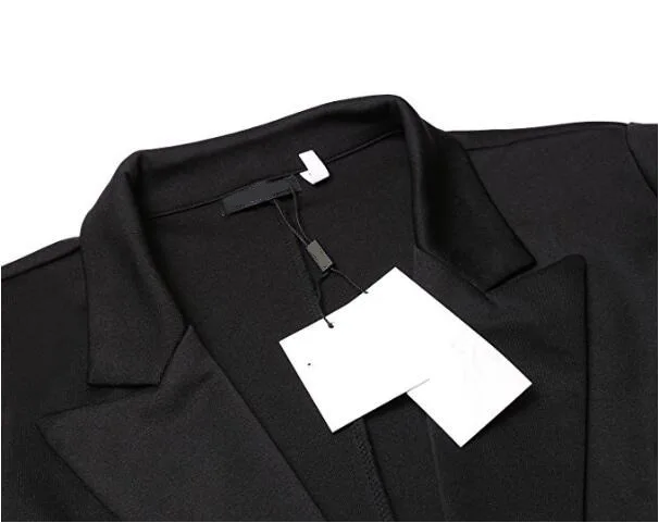

Women's jacket 2019 summer new temperament slim folds long sleeves thin double-breasted small suit blazer women nine colors