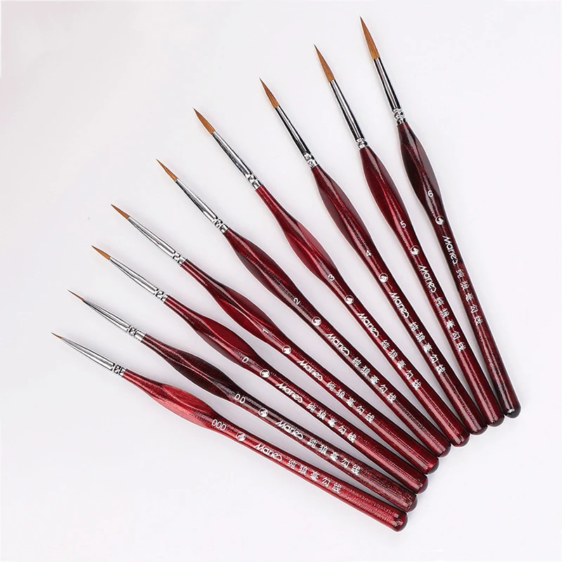 1 шт Кисть для рисования миниатюрная деталь Fineliner Nail Art кисти для рисования волк половина краски кисти для акриловых красок принадлежности