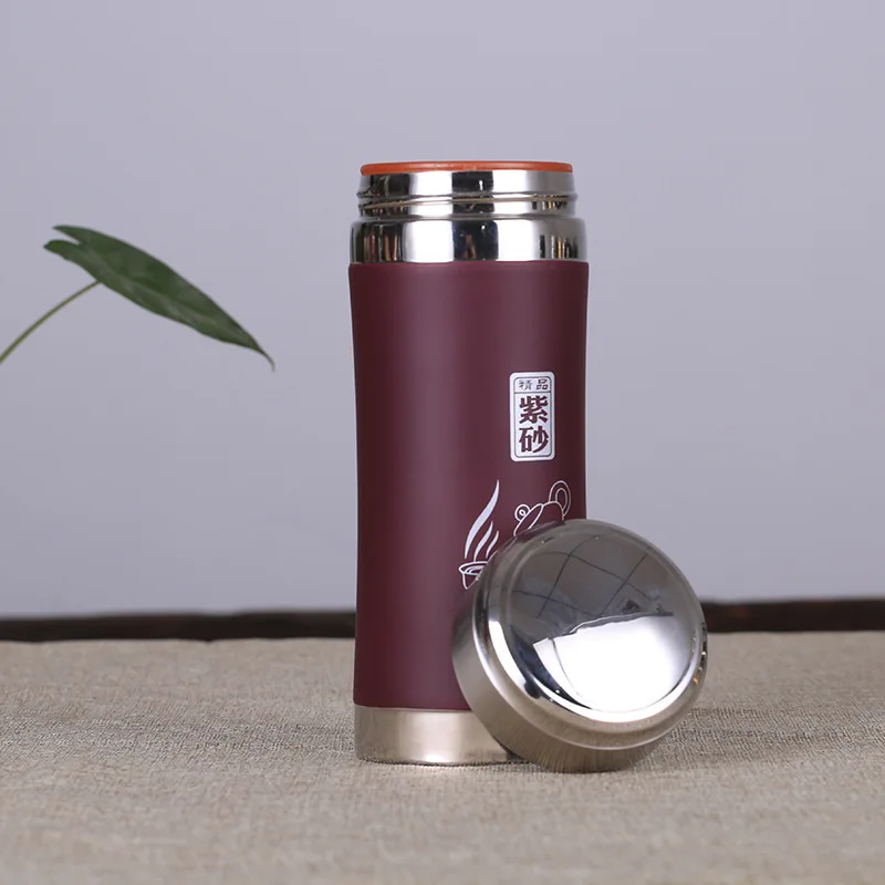 purple sand tank filter keep-warm glass engraving custom undertakes to have a cup of tea cups send friends gifts | Дом и сад