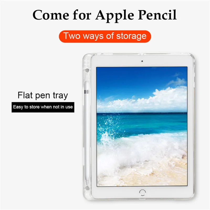 Горячий мягкий силиконовый прозрачный ТПУ чехол для Apple iPad air/ipad pro 9 7 дюймов с
