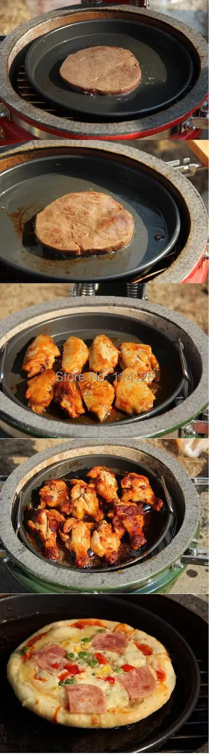12 ''керамический круглый kamado bbq