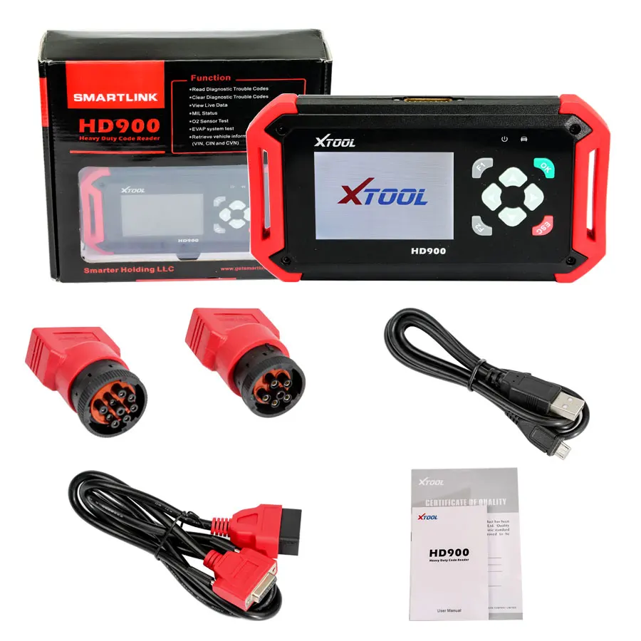 XTOOL HD900 Eobd2 OBD2 CAN BUS считыватель кодов Авто сверхмощный диагностический сканер