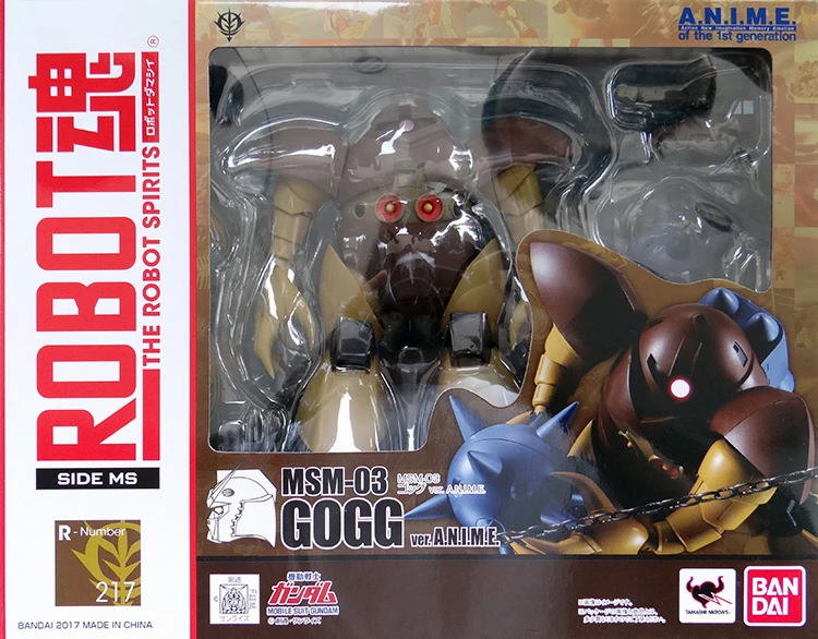 PrettyAngel-подлинный Bandai Tamashii нации Робот Духи № 217 мобильный костюм Gundam MSM-03 Gogg ver.