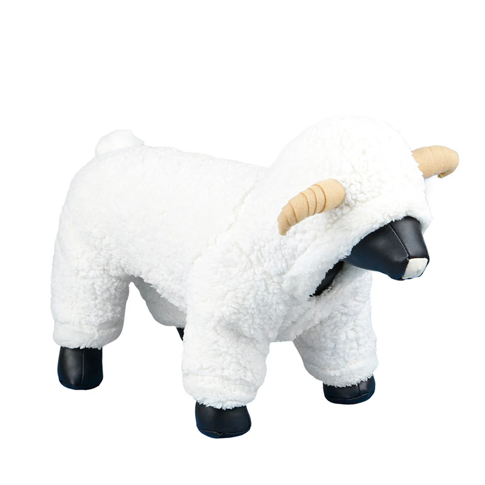 Мягкая теплая одежда для собак Одежда питомцев толстовка с капюшоном из