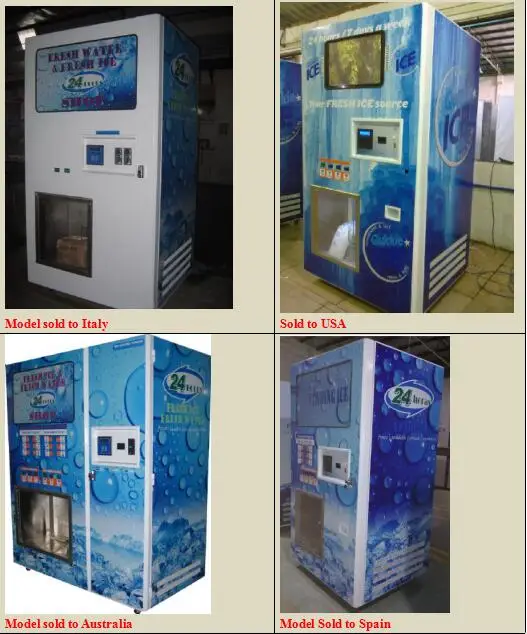 Коммерческий автомат для продажи кубиков льда с автоматическим мешком | Бытовая