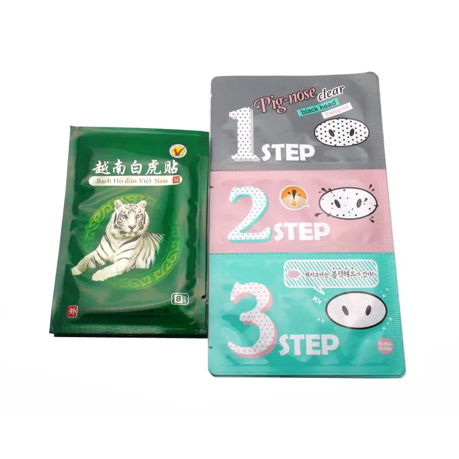 24 шт. белый пластырь Tiger Balm + 3 сумки средство для удаления черных точек в нос маска
