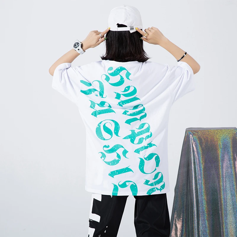 Новая футболка 2019 женская хлопок Повседневная Большие размеры Женская Хип-Хоп