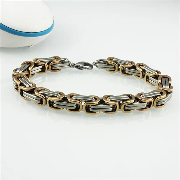 Высококачественная Нержавеющая Сталь Титана Стали Мужчины Отдыха Браслет