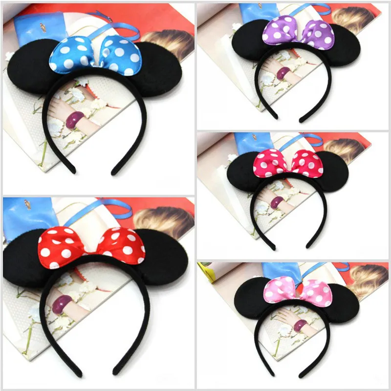 Минни Мышь и Микки вечерние поставки лента на голову волосы группы детей ко дню