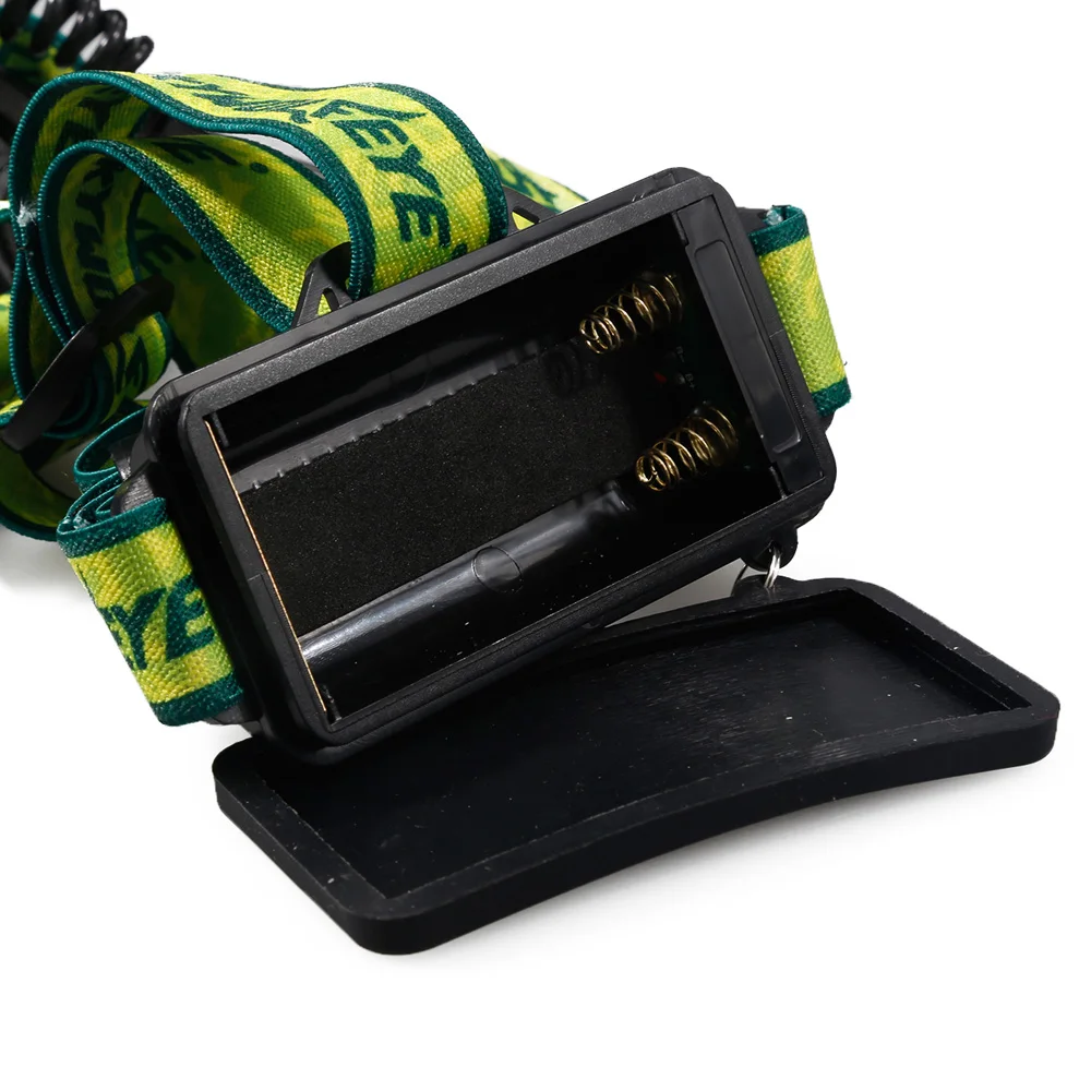 Светодиодный налобный фонарь XM L T6 с двумя головками 1000 люмен перезаряжаемый USB