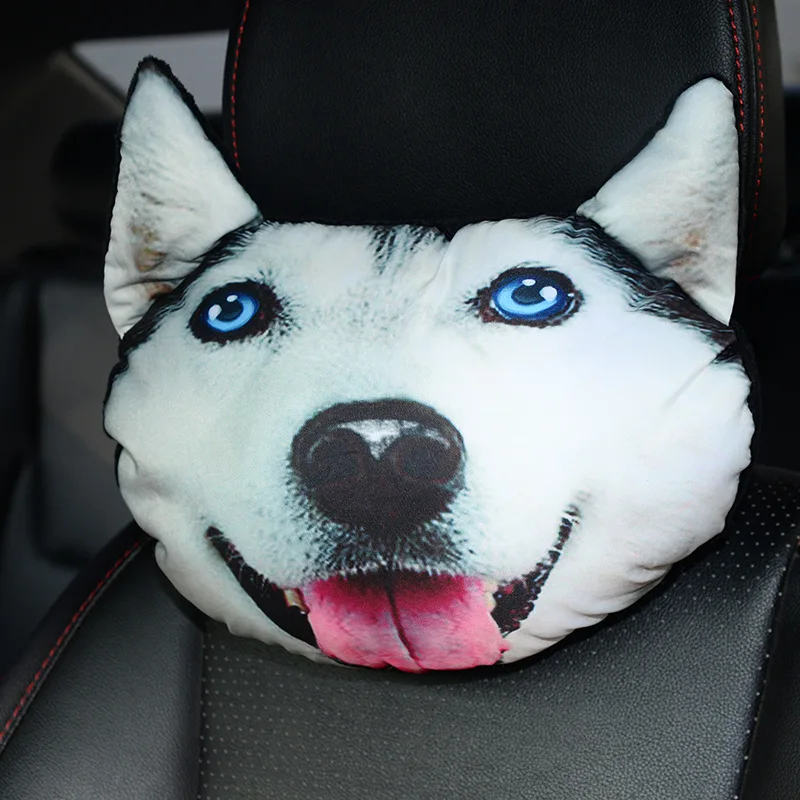 Креативное автомобильное сидение 3D спинка и подголовник автомобильная подушка