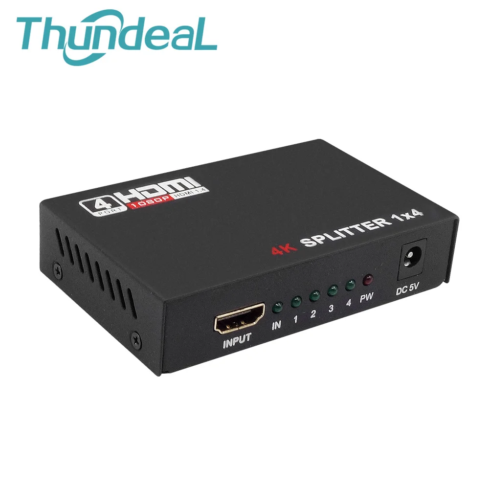 HDMI сплиттер Full HD 1In 2/4/8 Out 1080p 2K * 4K видео 1X2 1X4 1X8 Сплит двойной дисплей для HDTV адаптер
