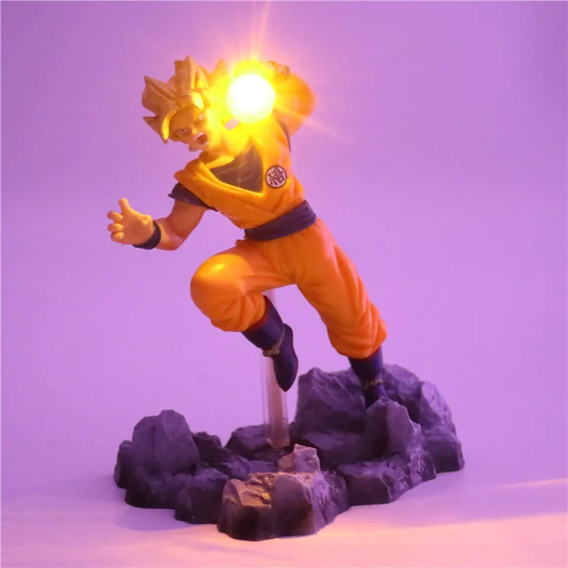 Dragon Ball Z Супер Saiyan Сын Гохан свет стол фигурки ночника Аниме Драконий жемчуг: фигурка Коллекционная модель Игрушечные лошадки