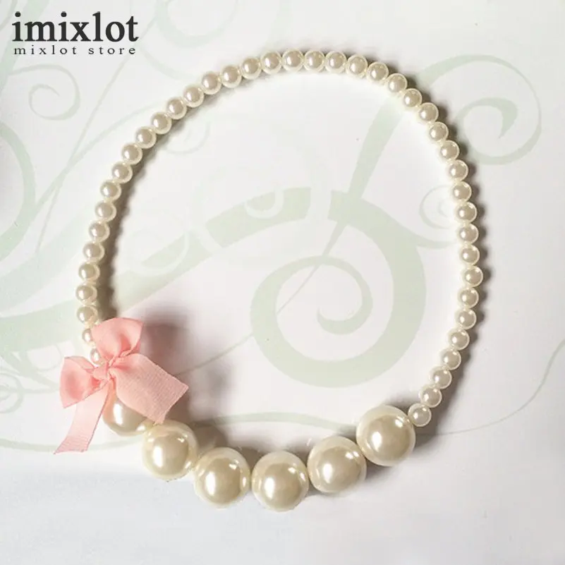Imixlot Рождественский подарок 2 шт. розовый/фиолетовый ленты лук имитация жемчуга