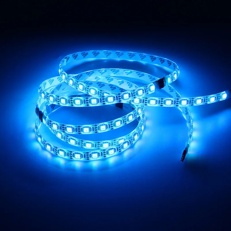 CLAITE 4 шт. 50 см SMD 5050 USB RGB Светодиодная лента 5 в 60 светодиодов/м IP20 бар ТВ ПОДСВЕТКА