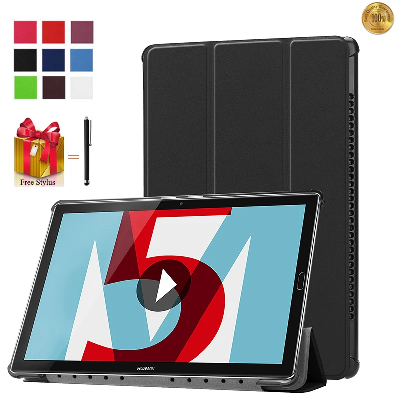 Чехол для huawei MediaPad M5 10 8 ''CMR AL09 тонкий кожаный флип чехол с подставкой 8''