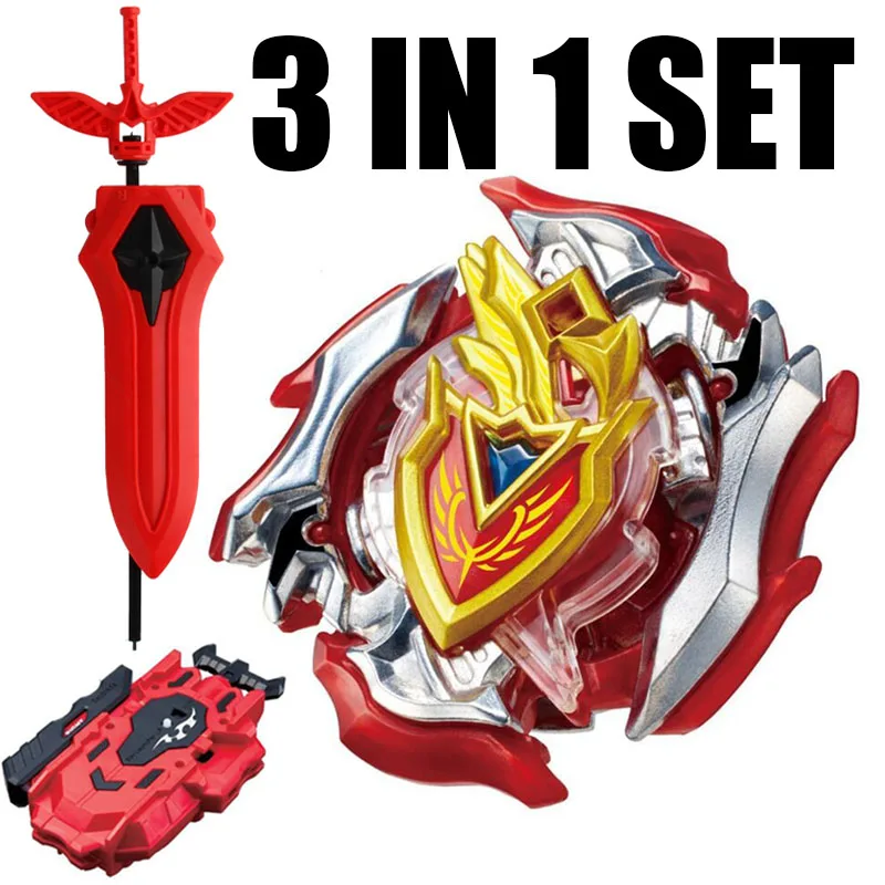 

B-X TOUPIE BURST BEYBLADE Spinning Top Zet Z Achilles BOOSTER B-105 W/ NEW Sword LR Launcher