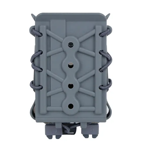 GRAY Три солдата тактические Alien Molle M4 Журнал мешки для 5,56/7,62 шнур расширяемые армейские Охотничьи аксессуары - Цвет: GRAY