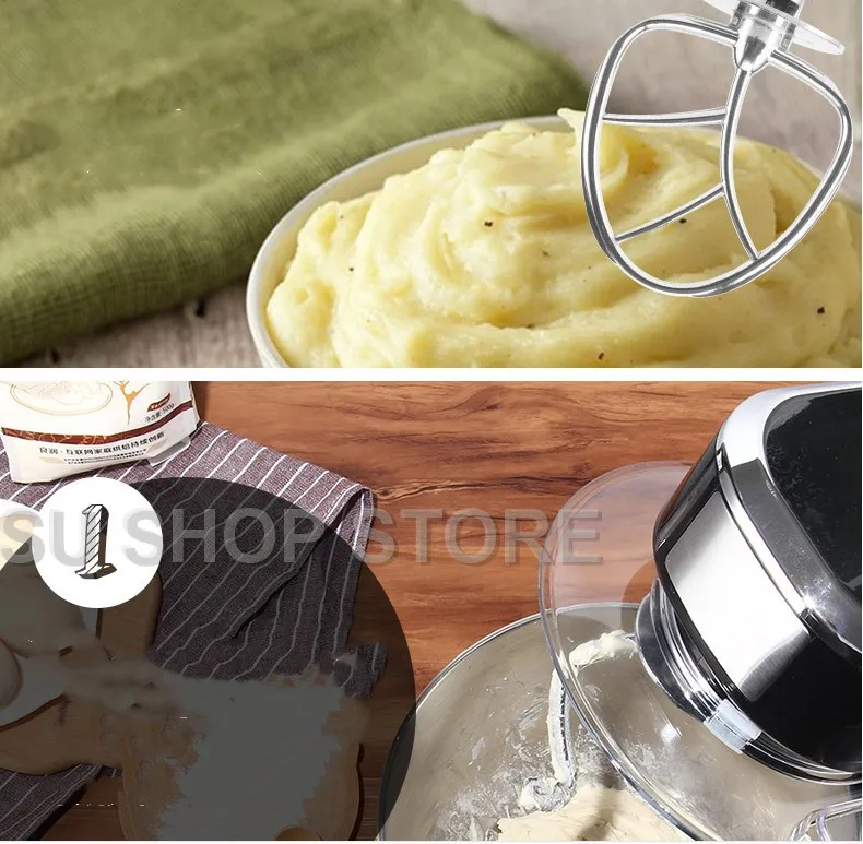 1000 Вт 5л высококачественные миксеры для пищевых продуктов, электрические миксеры, многофункциональные миксеры для взбивания яиц