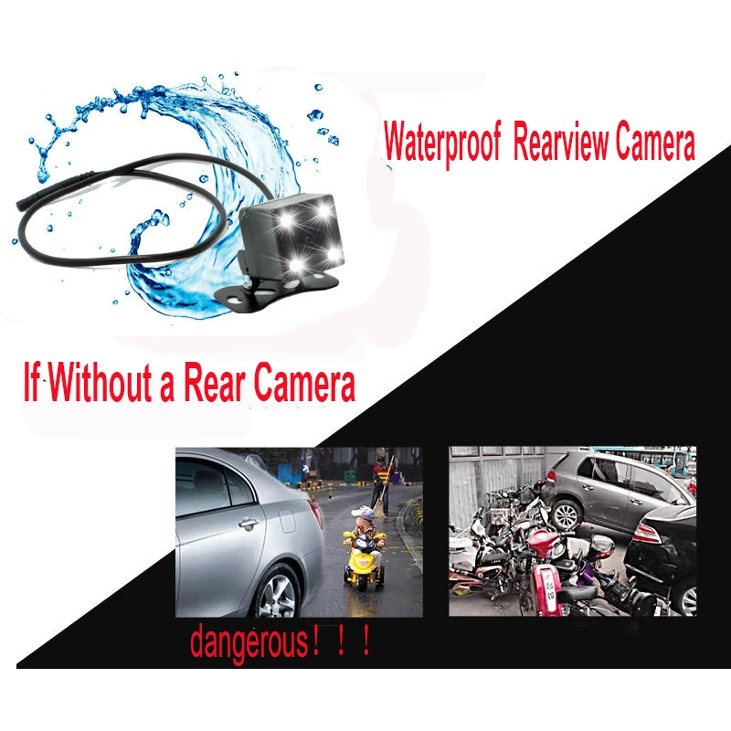 Автомобильный видеорегистратор с двумя объективами автомобильная камера Full 1080P