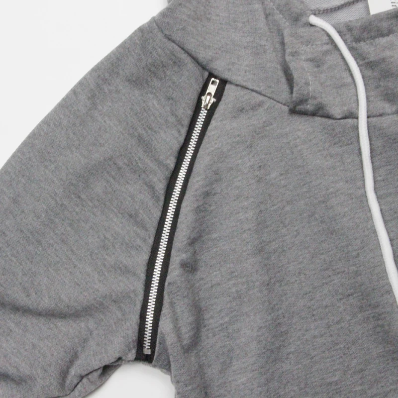 Осенние платья с капюшоном Susi & Rita 2020 женское мини платье длинным рукавом и