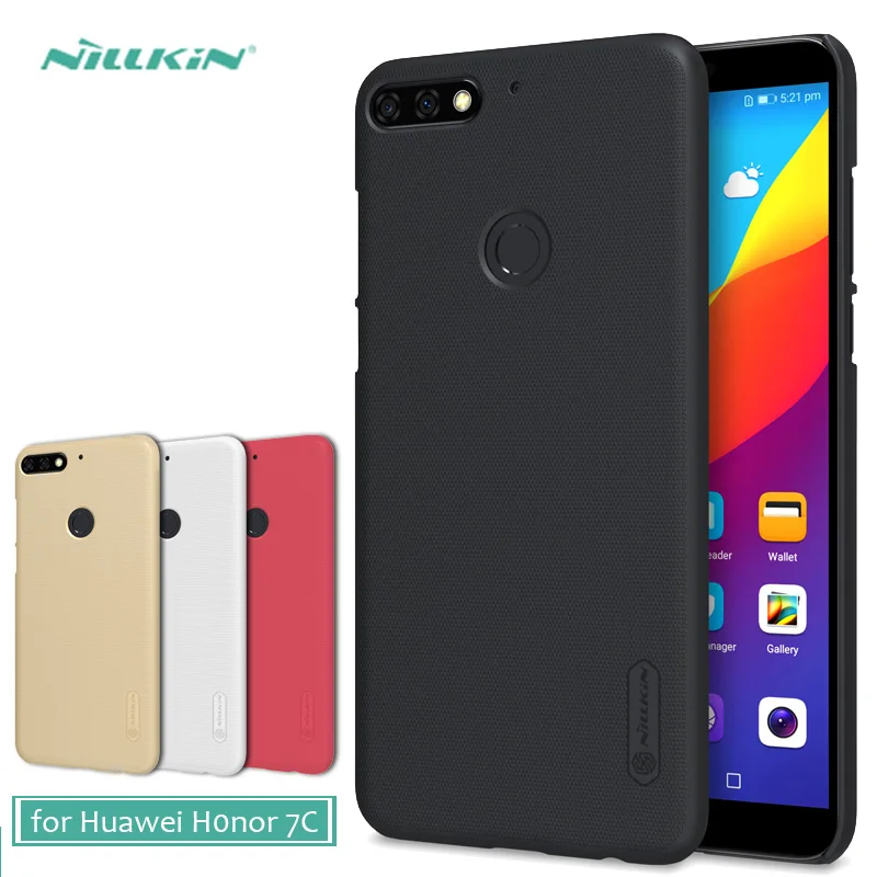 Для huawei Honor 7C чехол Nillkin Супер Матовый щит ультра тонкий матовый жесткий для