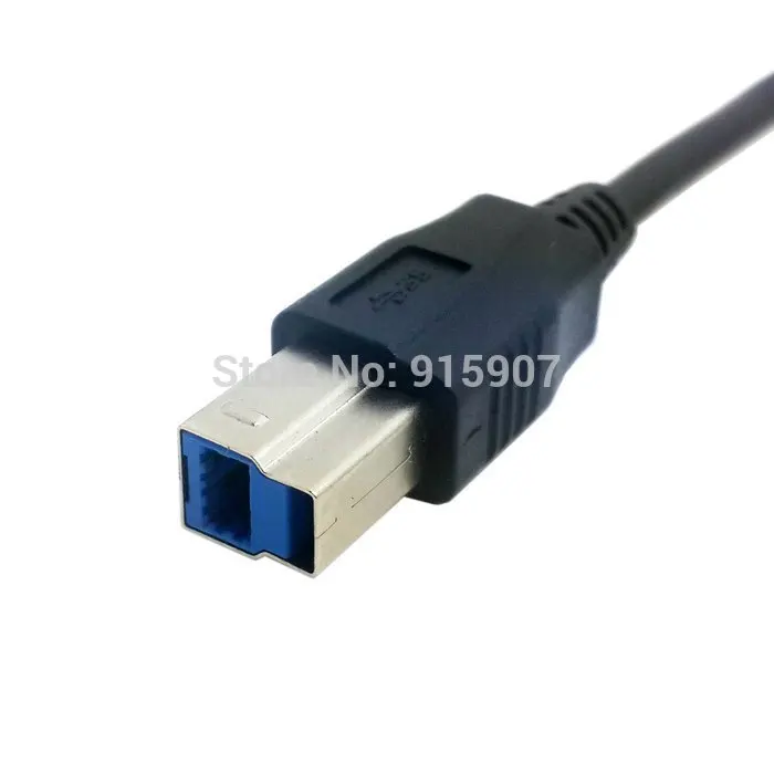 CY Черный цвет USB C 3 1 Тип разъем к Стандартный B Мужской кабель для передачи данных