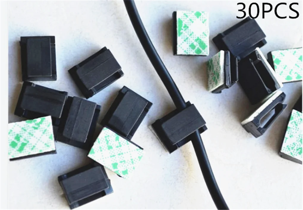 30 шт. Автомобильная вспомогательная паста зажим сумка для хранения провода