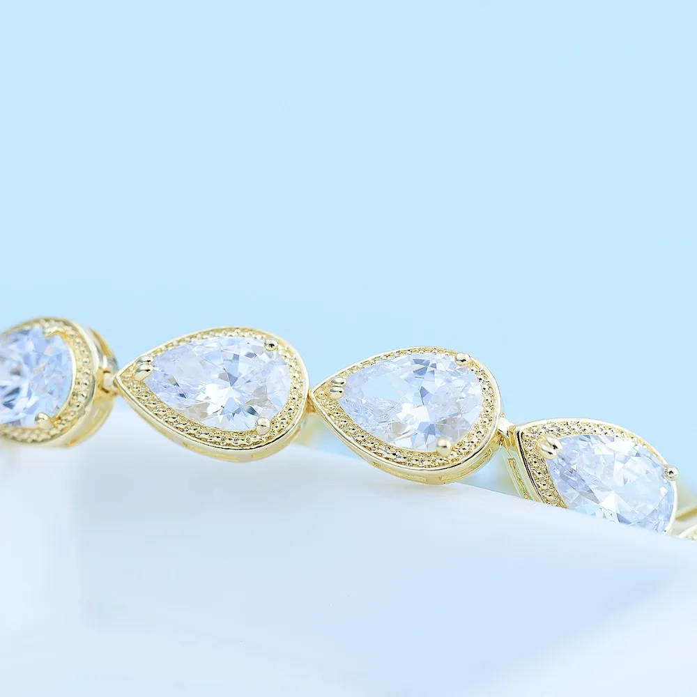 LUOTEEMI Мода 2017 2 цвета элегантные женские в форме капли воды эффектные белые