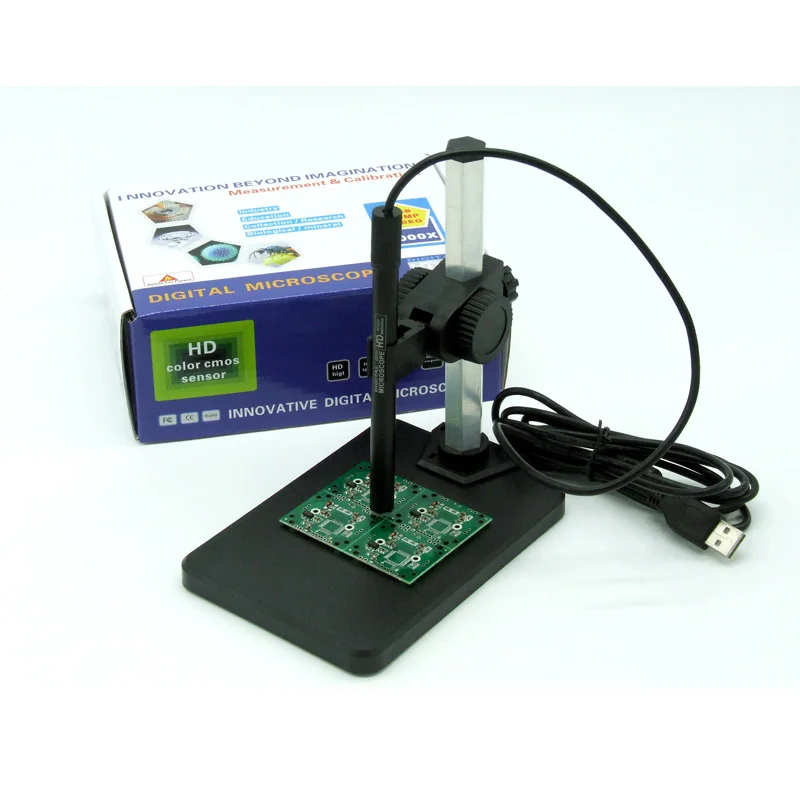 Новый обновленный USB электронный цифровой 1-600X микроскоп Эндоскоп С 6