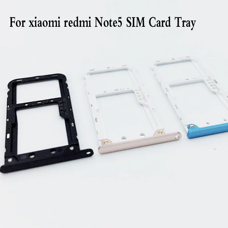 

Держатель лотка для SIM-карты Micro SD слот для карты адаптер для Xiaomi redmi Note5 Note 5 pro запасные части для телефона Snapdragon 636